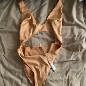 Skims wet Jersey bodysuit nwt